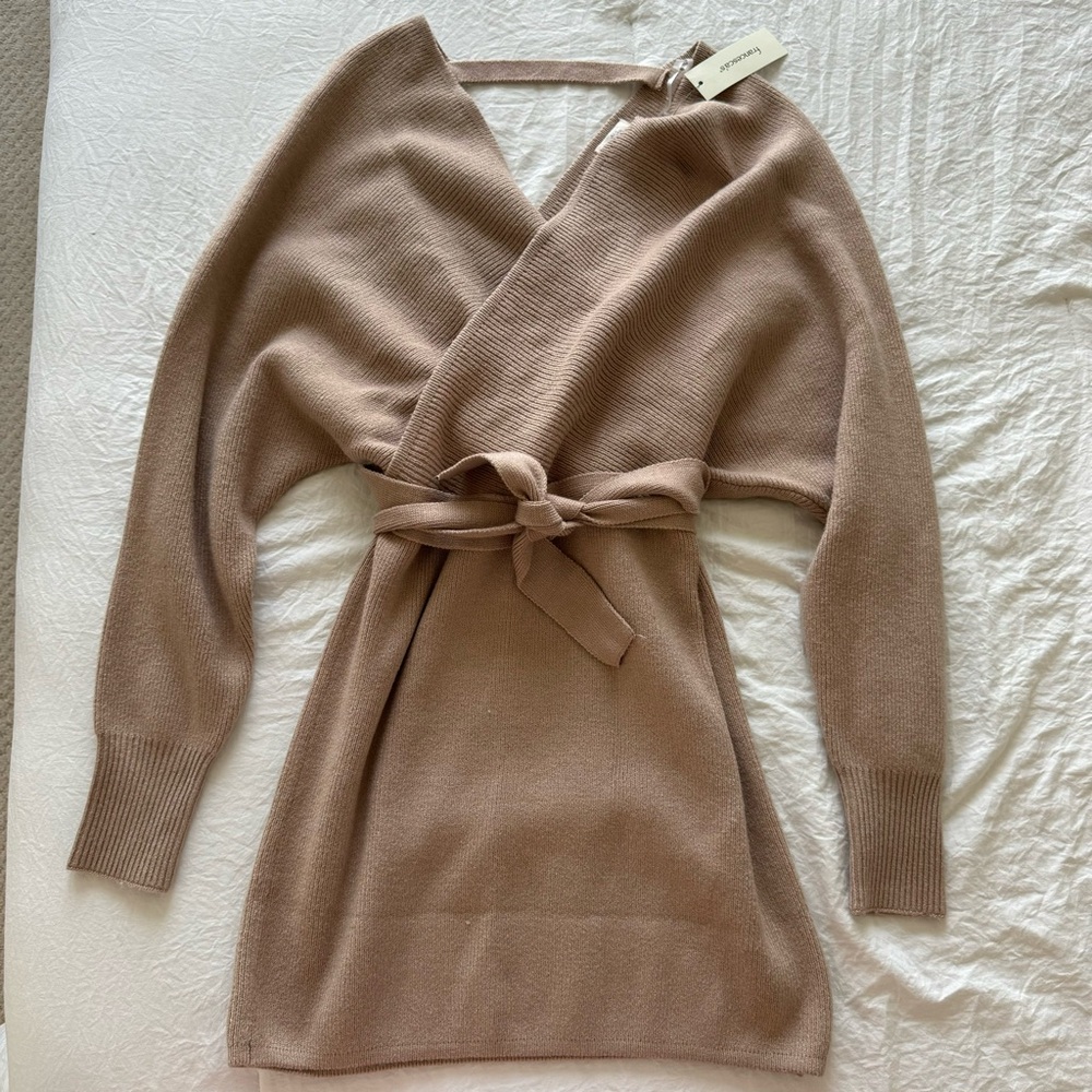 Francesca’s women’s knit sweater dress